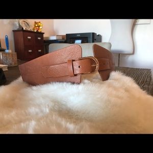 Brown waist belt